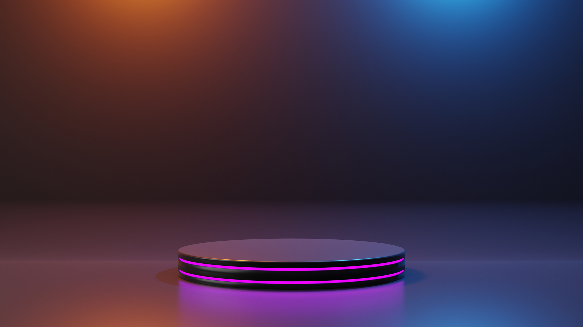 Glowing Product Pedestal 